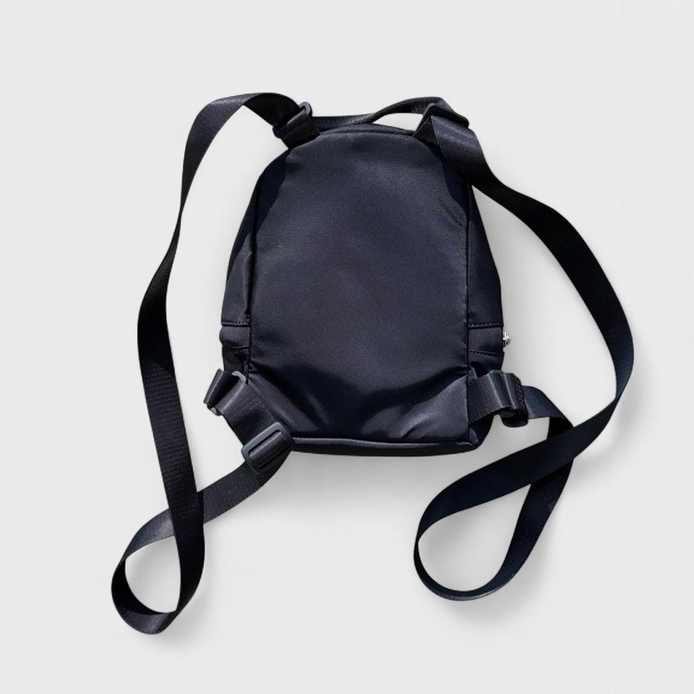 Lululemon Bag City Adventurer Backpack Micro Black+Silver Mini Bag Purse Soldout - Picture 3 of 8